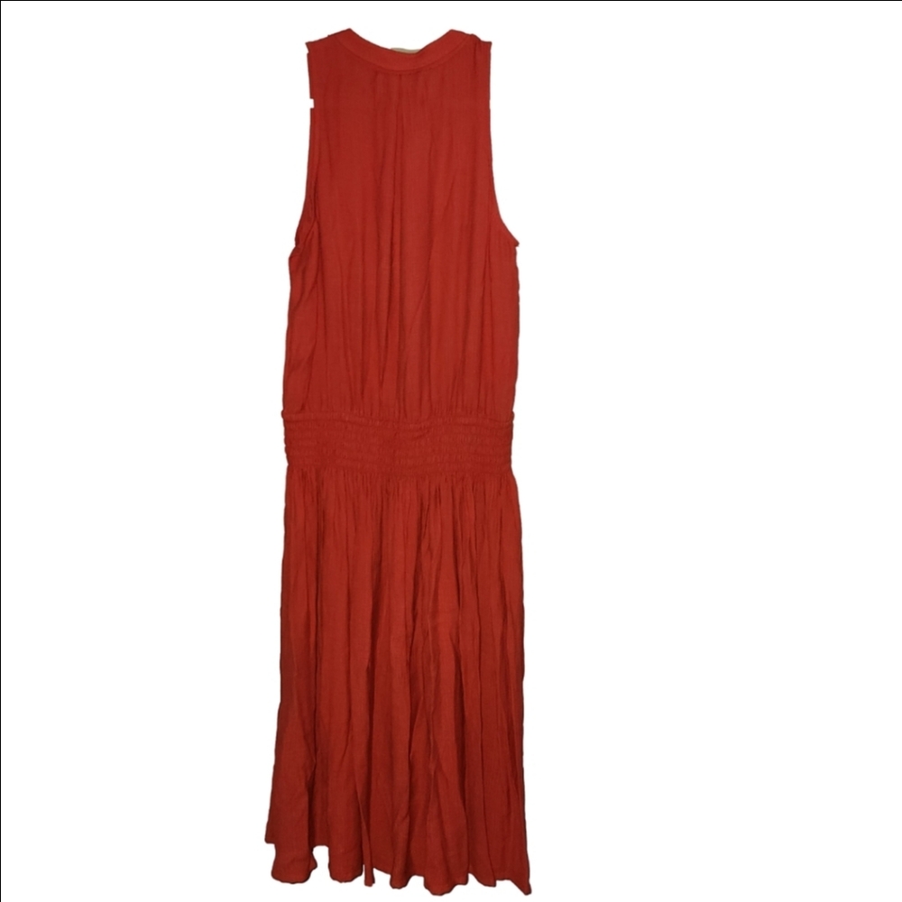 Brochu Walker Vermillion Francine Midi Dress Size Large - Picture 4 of 9